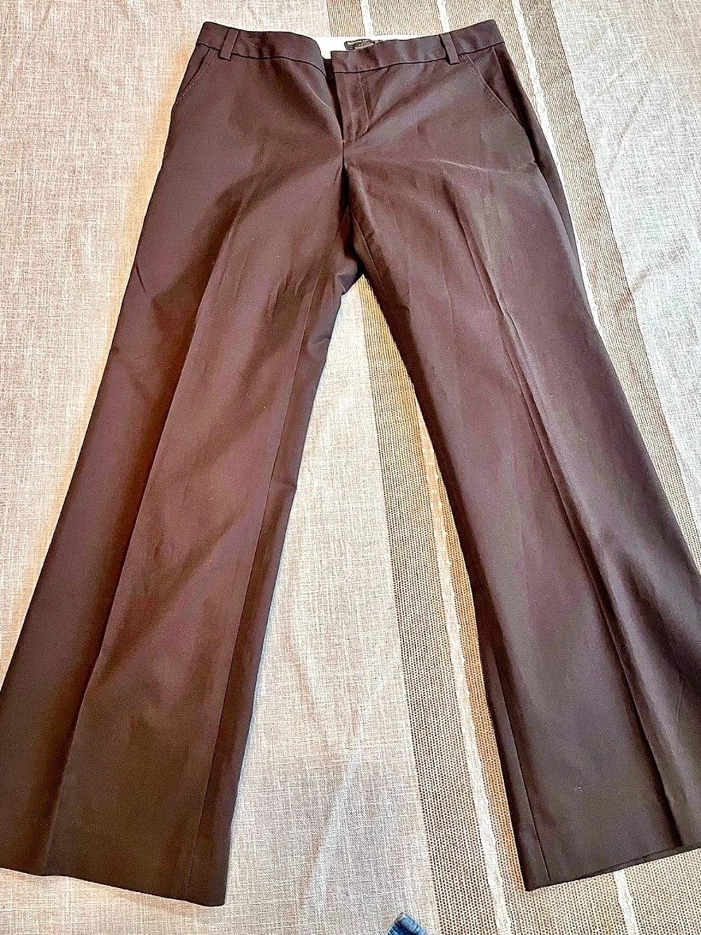 Banana Republic Martin fit Brown Flare Pants Size 8